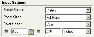 Input Settings