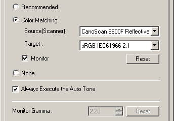 Color Settings
